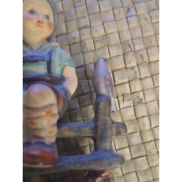 Hummel figurine Hum 111/3/0 "Wayside Harmony" TMK 1 * Crown mark * yellow socks - Picture 6 of 16